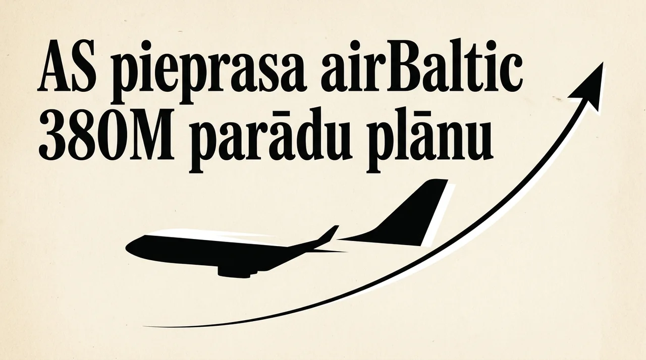 AS pieprasa airBaltic 380M parādu plānu