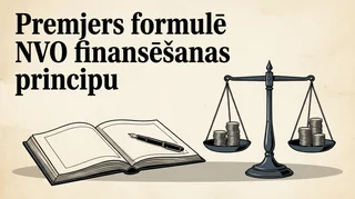 Premjers formulē NVO finansēšanas principu