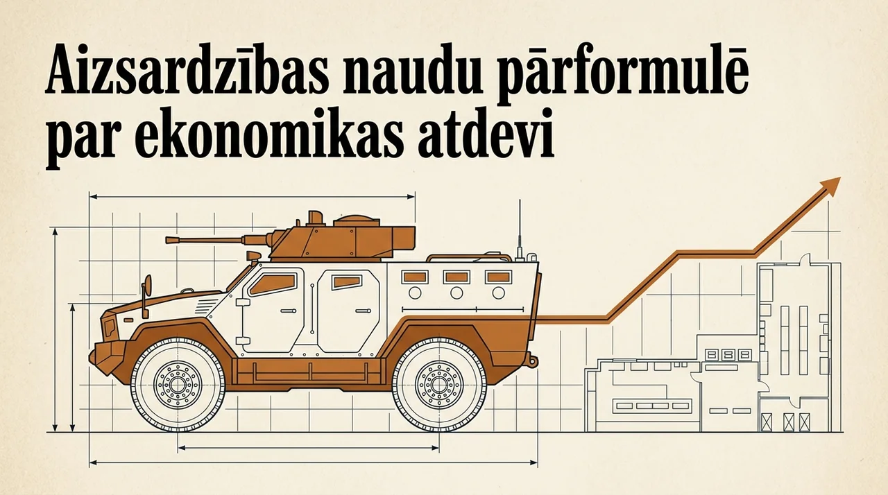 Aizsardzības naudu pārformulē par ekonomikas atdevi